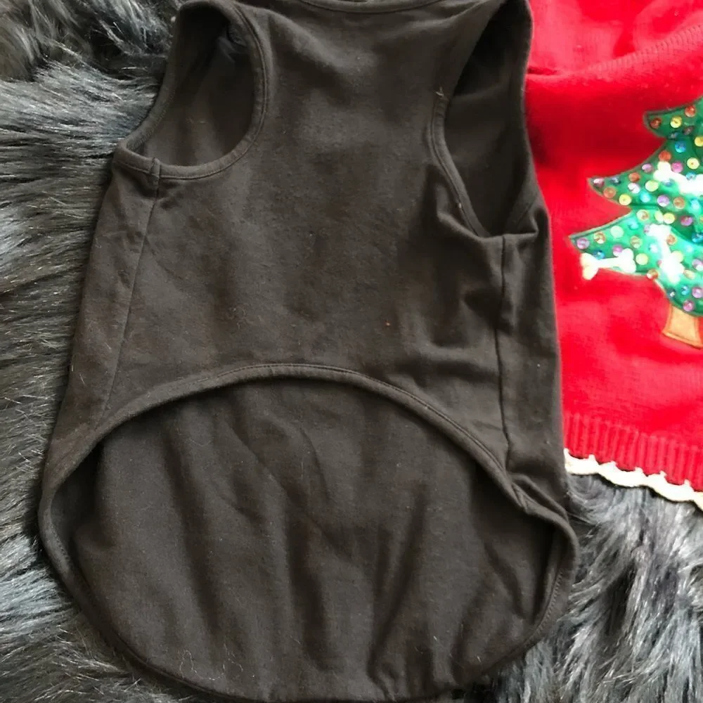 Dog Holiday themed outfits bundle size large